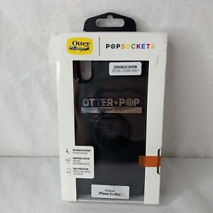 OtterBOX OTTER + POP Defender Series Phone Case for iPhone Xs Max Black On Black