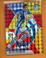 Martin Zubimend 2020-21 Mosaic La Liga SC Choice Red & Gold Prizm RC #53 /88