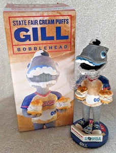2021 State Fair Creme Puff Gil Lakeshore Chinooks Bobblehead SGA - LTD to 1000 - Picture 1 of 3
