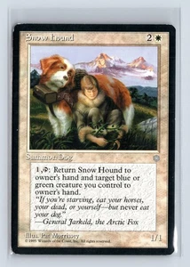 (3x) SNOW HOUND – MTG Magic the Gathering Card – Ice Age – Uncommon - Picture 1 of 6