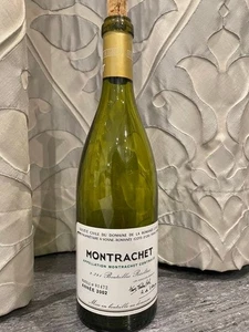 DRK Montrachet Romanée-Conti 2002 leere Flasche mit Korken Burgunder Wein Japan - Bild 1 von 2