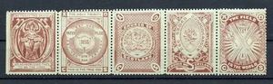 2953 CHURCH OF SCOTLAND - A STRIP OF 5 MNH POSTER STAMPS / CINDERELLAS - Picture 1 of 1