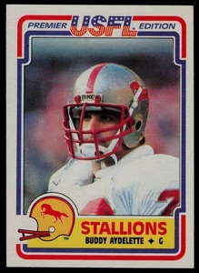 1984 Topps USFL #9 Buddy Aydelette Birmingham Stallions - Picture 1 of 2
