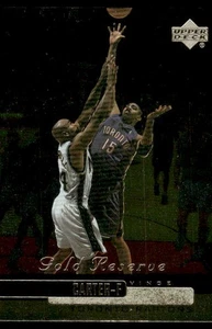 Vince Carter 1999-00 cubierta superior reserva de oro #206 - Imagen 1 de 2