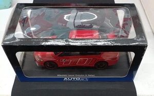 Auto Art Mitsubishi LANCER EVOLUTIONIX RALLIART scala 1 18 ar - Foto 1 di 10