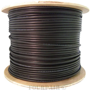 CAT5e Outdoor UV Direct Burial Gel gefüllt Ethernet Kabel Reines Blankes Kupfer 1000 Fuß - Bild 1 von 1