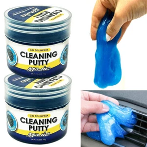 2 Pk Car Cleaning Gel Interior Detailing Auto Putty Dust Crevice Cleaner Slime - Picture 1 of 1