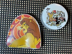 Toalla mágica Disney Rey León y Ciervo Bebé Bambi Animal 12x12" Nuevo de Lote Antiguo - Imagen 1 de 9