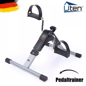 Uten Pedaltrainer Mini Heimtrainer Fitnessbike Klappbar Arm und Beintrainer LCD - Bild 1 von 12