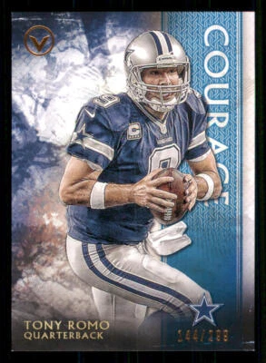 2015 Topps Valor Courage #6 Tony Romo /299 - Image 1 of 2