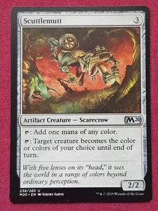 Magic The Gathering 2020 CORE SET M20 SCUTTLEMUTT artifact card MTG - Imagen 1 de 2