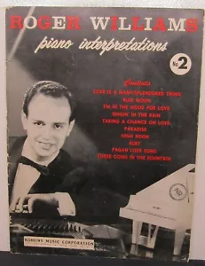 Roger Williams Piano Interpretations No 2 - Robbins Music Corporation - Bild 1 von 4