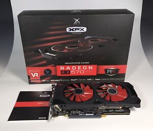 XFX AMD Radeon RX 570 8 GB GDDR5 Graphics Card (RX570P8DBDR)