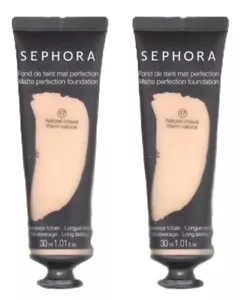 SEPHORA Collection 2 Matte Perfection Foundation Full Coverage #17 Warm Natural - Picture 1 of 1