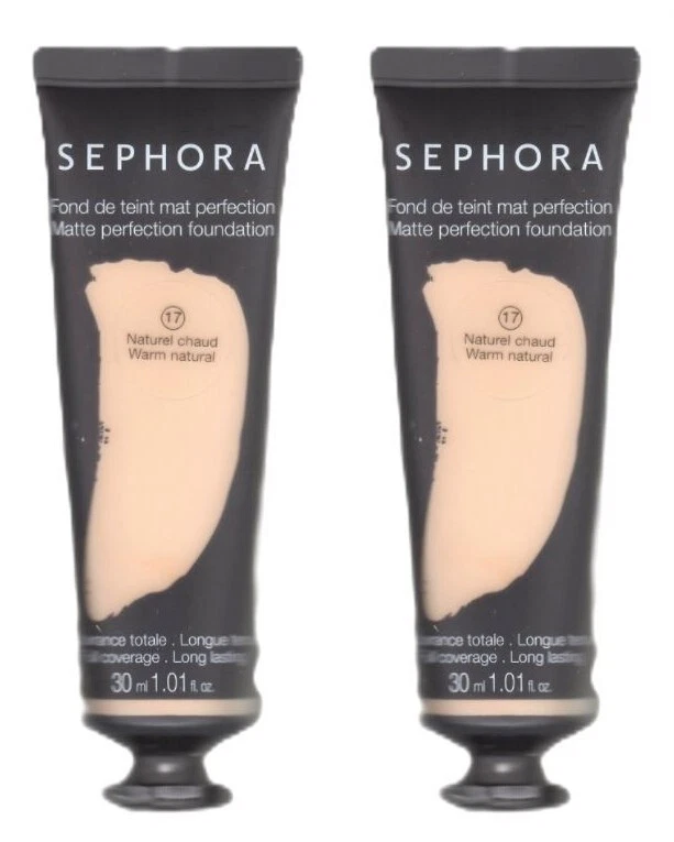 SEPHORA Collection 2 Matte Perfection Foundation Full Coverage #17 Warm Natural - Image 1 of 1