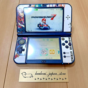 New Nintendo 3DS LL XL Console Metallic Black Color Junk for parts From Japan - Picture 1 of 5