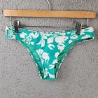 O'Neil Oasis Matira frecher Bikiniunterteil kleine grüne Combo-Blumenmuster für Junioren
