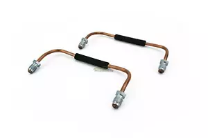 2er Set Verbindungsleitungen 4 Kolben Brembo Bremssattel vorn / Audi RS2 Porsche - Picture 1 of 6