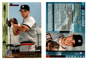 Cade Gaspar 1995 Bowman Baseball Card 78  Detroit Tigers