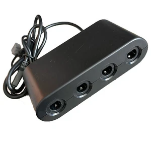 4 Port GameCube Controller Adapter For Nintendo Switch Wii U PC Super Smash Bros - Picture 1 of 8