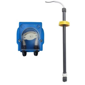Dosatore PSP-V4G 230 V regolabile 4 l/h lucentezza di aspirazione chiusura GIALLO, messaggio vuoto - Foto 1 di 4