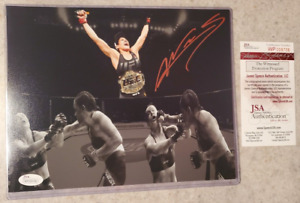 Amanda Nunes 8 x 10 AUTO Photo JSA Certification Autograph UFC