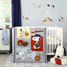 sports theme baby bedding
