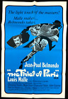 THIEF OF PARIS Original Movie Poster 1967 Jean-Paul Belmondo French Crime