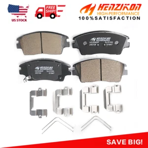 Front Ceramic Brake Pads for 2017 2018-2020 Hyundai Elantra Tucson Kia Sportage - Picture 1 of 13