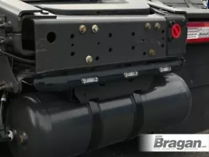 Chassis Light Bar + LEDs For Mercedes Actros MP5 19+ Rear Paintable Steel BLACK - Picture 1 of 1