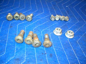 1982-92 CAMARO FIREBIRD SEAT BELT MOUNTING BOLTS FULL SET FRONT REAR T50 TORX GM - Picture 1 of 2
