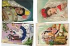 Spanish Dancers Silk 15 Vintage Postcards Pre 1970 L5450