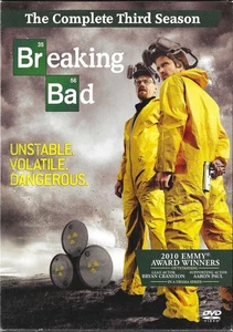 Breaking Bad: the Complete Third Season (DVD, 2010) Very Good Preowned Condition - Picture 1 of 2