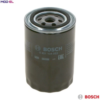 OIL FILTER 0 451 104 063 FOR FORD AUSTRALIA FAIRLANE EXPLORER TERRITORY LTD 4.1L - Image 1 of 4