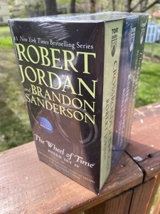 THE WHEEL OF TIME BOXED SET IV VOLS. 10, 11, 12 10-12 Robert Jordan Brand New - Picture 1 of 4