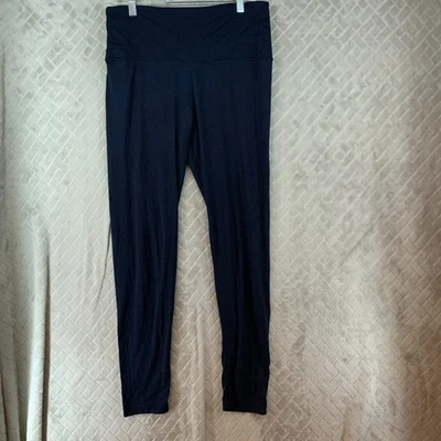 Nueva Mezcla Mujer L Leggings Negros Ajustados Tobillo Alto Atlético Gimnasio Yoga Elástico Foto 1 de 4