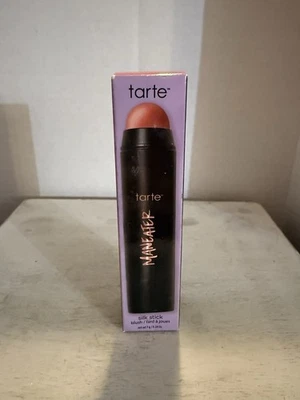 Tarte ~ Rubor en barra de seda Maneater ~ Rosa ~ 0,24 oz ~ Nuevo en caja Foto 1 de 2
