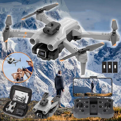 MARKENLOS Drone con Telecamera Mini Pieghevole FPV Selfie Quadricottero Bambini RC Drone +3 Batterie