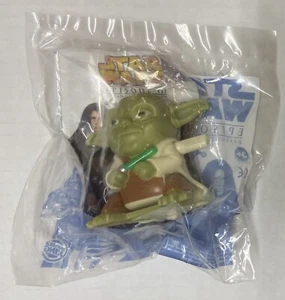 2005 Burger King Star Wars Episode III Revenge of the Sith Yoda Sealed - Imagen 1 de 3
