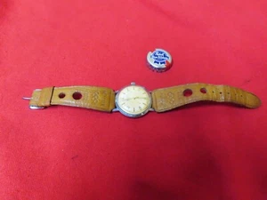 Rare 1972 Munich watchband,Mens Poljot Russian Watch,17 jewel,Original~GD+๐ฉ9.24 - Picture 1 of 10