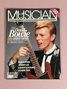 Musician Magazine 1983 David Bowie cover, U2, Psychedelic Furs, Kenny Loggins - Picture 1 of 9