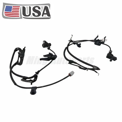 Set Of 2 For Toyota Sienna 2004-2010 ABS Wheel Speed Sensors Front Left & Right Foto 1 de 4