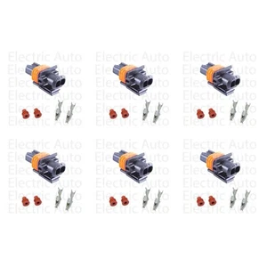 2 Pin Non Wired Bosch Diesel Injector Connector Injector Plug - Non Shrouded x 6 - Bild 1 von 1