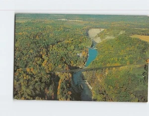 Postkarte Luftaufnahme Genesee River Letchworth State Park NY USA - Bild 1 von 2