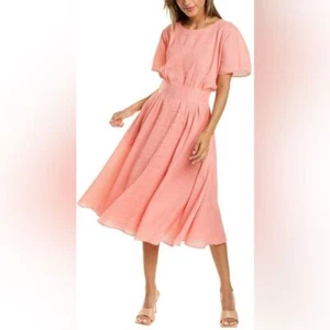 Vestido midi Club Monaco Seersucker - Imagen 1 de 5