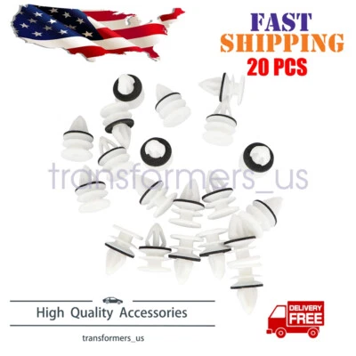 Fit Buick Cadillac Trim Panel Lower Door Trim Panel Retainer clip 20pcs - Imagem 1 de 4