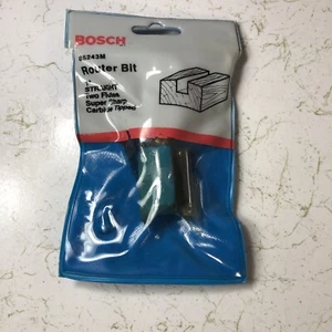 Bosch 85243M 1 In X 1-1/4 In Straight Two Flutes Super Sharp Carbide Tipped New - Picture 1 of 5