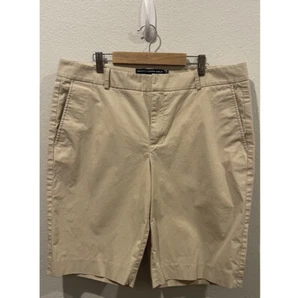 Pantalones cortos de golf RALPH LAUREN beige clásico talla 14 - Imagen 1 de 5