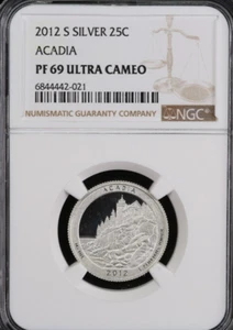 2012-S ATB Silver Quarter. NGC PF69. Affordable Collectible Coin. Store #15814 - Picture 1 of 3