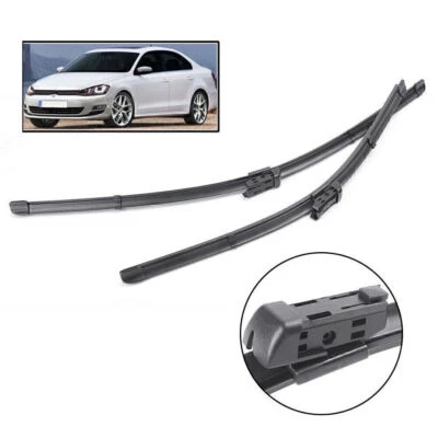 2PCS Windshield Wind Shield Wiper Blades Fit VW JETTA A6 VENTO TYP 1B VW PASSAT - Image 1 of 4
